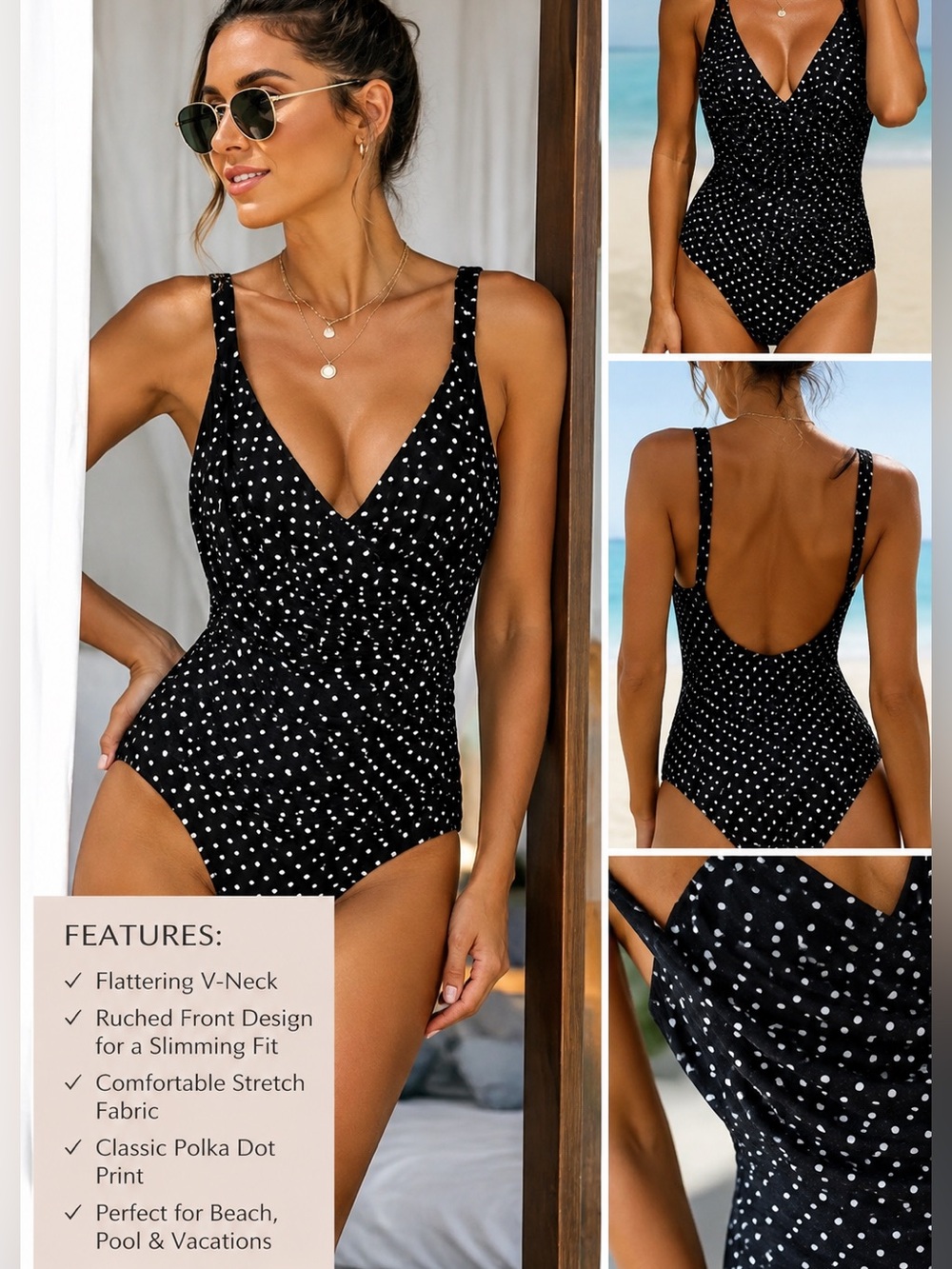 Jantzen One Piece Bathing Suit